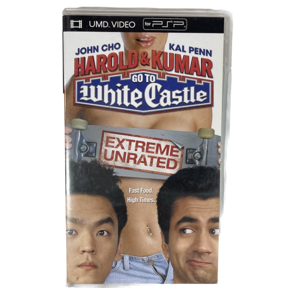 PSP | UMD VIDEO (2004) HAROLD & KUMAR Go to White Castle NOT RATED 1h 28m